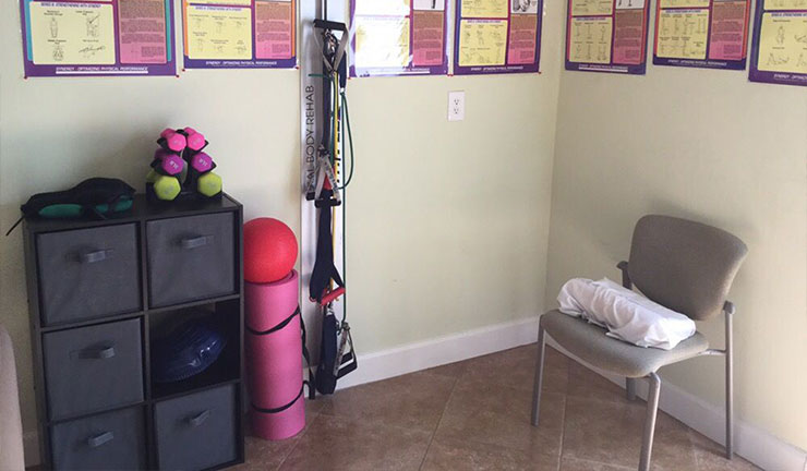 exam room of Fort Lauderdale Auto Accident Injury Chiropractic