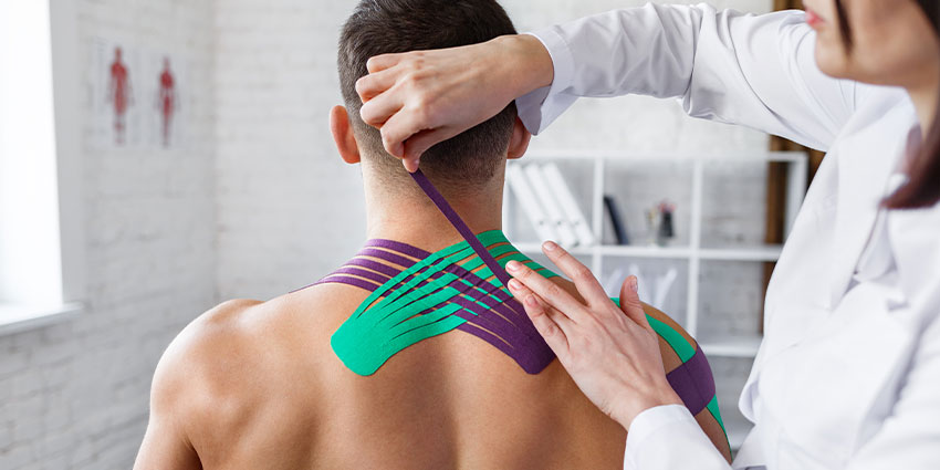 kinesio taping in Fort Lauderdale for auto accident injuries